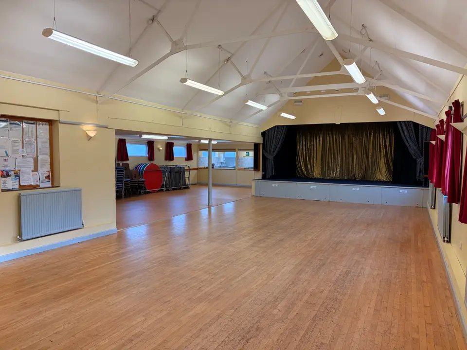 Main hall looking towards the stage